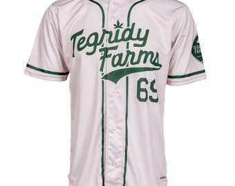 Tegridy Farms Full-Button Baseball Jersey *CUSTOM*