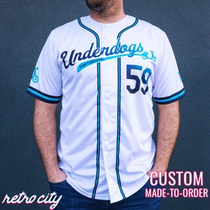 Portorosso Underdogs &#39;Luca&#39; Disney Movie Vespa Baseball Jersey *CUSTOM*