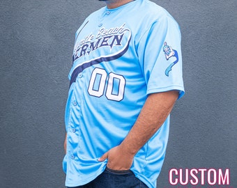 Kenny Powers Baseball Jersey #55 Myrtle Beach Mermen Stitched Men Movie Basebal