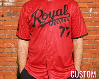 Royal Guard Empire Disney Star Wars Full-Button Baseball Jersey *CUSTOM*