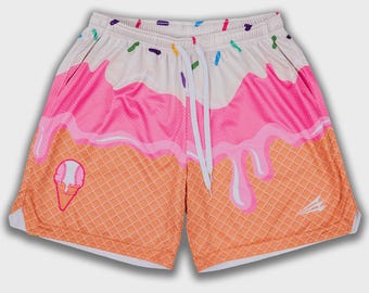 Cream City Ice Cream Mesh Lifestyle Baseball Shorts *IN-STOCK*