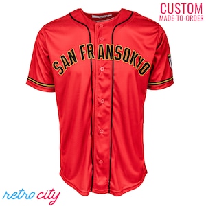 San Fransokyo Hiro Hamada Hamada Full-Button Baseball Jersey J2 *CUSTOM*