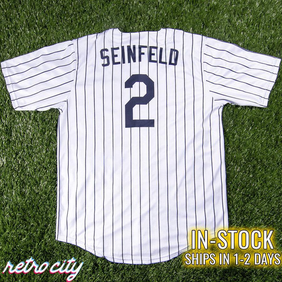 Jerry Seinfeld 'improv' Baseball Jersey IN-STOCK 