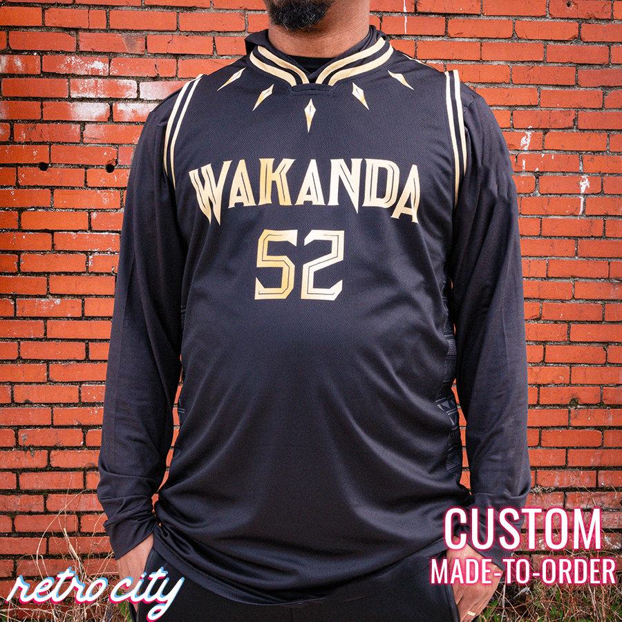 Wakanda Forever Black Panther Disney T challa Basketball Etsy
