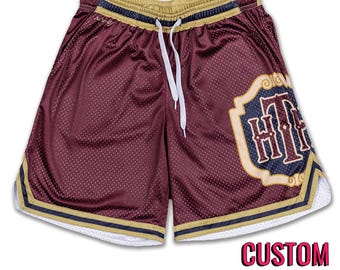 Tower of Terror Hollywood Tower Hotel Bellhop Retro Mesh Pocket Shorts *CUSTOM*