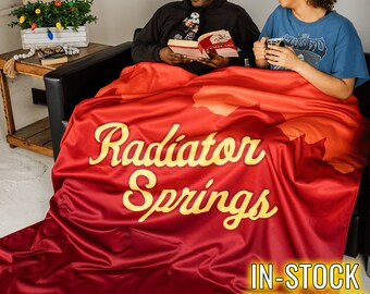 Manta de tiro 'Cars' de Radiator Springs *EN STOCK*