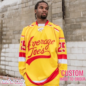 Average Joe's Gym Dodgeball Lace-Up Hockey Jersey *CUSTOM*