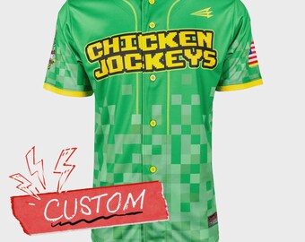 Chicken Jockeys Lifestyle Baseball Jersey *CUSTOM*