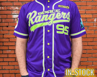 retro-city-threads New York Knights 'The Natural' Vintage Baseball Jersey *IN-STOCK* Adult Medium