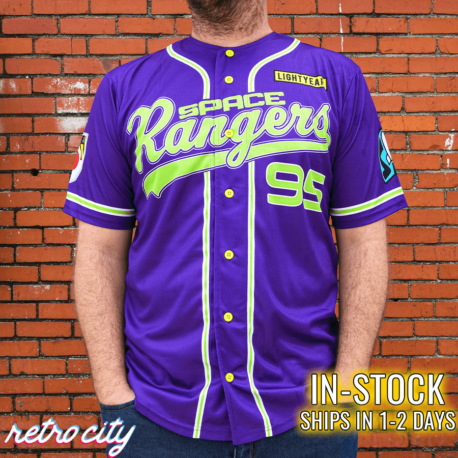 Space Rangers Baseball Space Rangers 'toy Story' Buzz Lightyear Baseball Fan Jersey *IN-STOCK ...