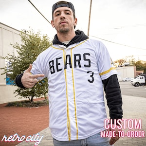 Bad News Bears Movie Baseball Jersey *CUSTOM*