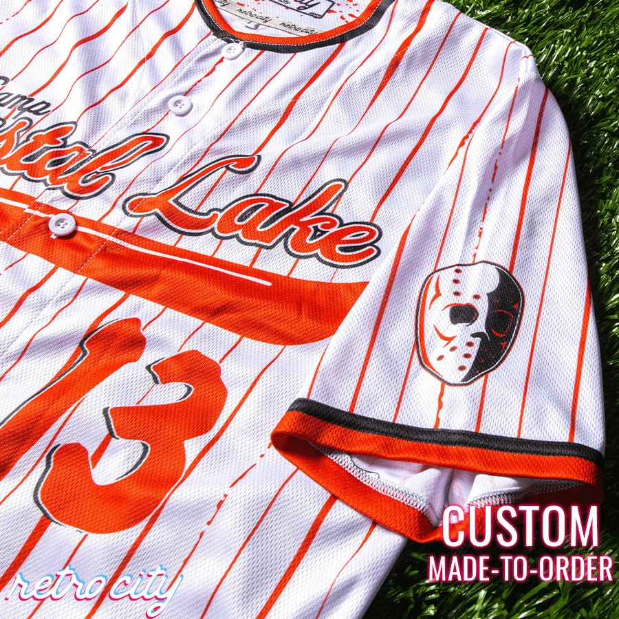 Camp Crystal Lake Friday the 13th Jason Voorhees Baseball Horror