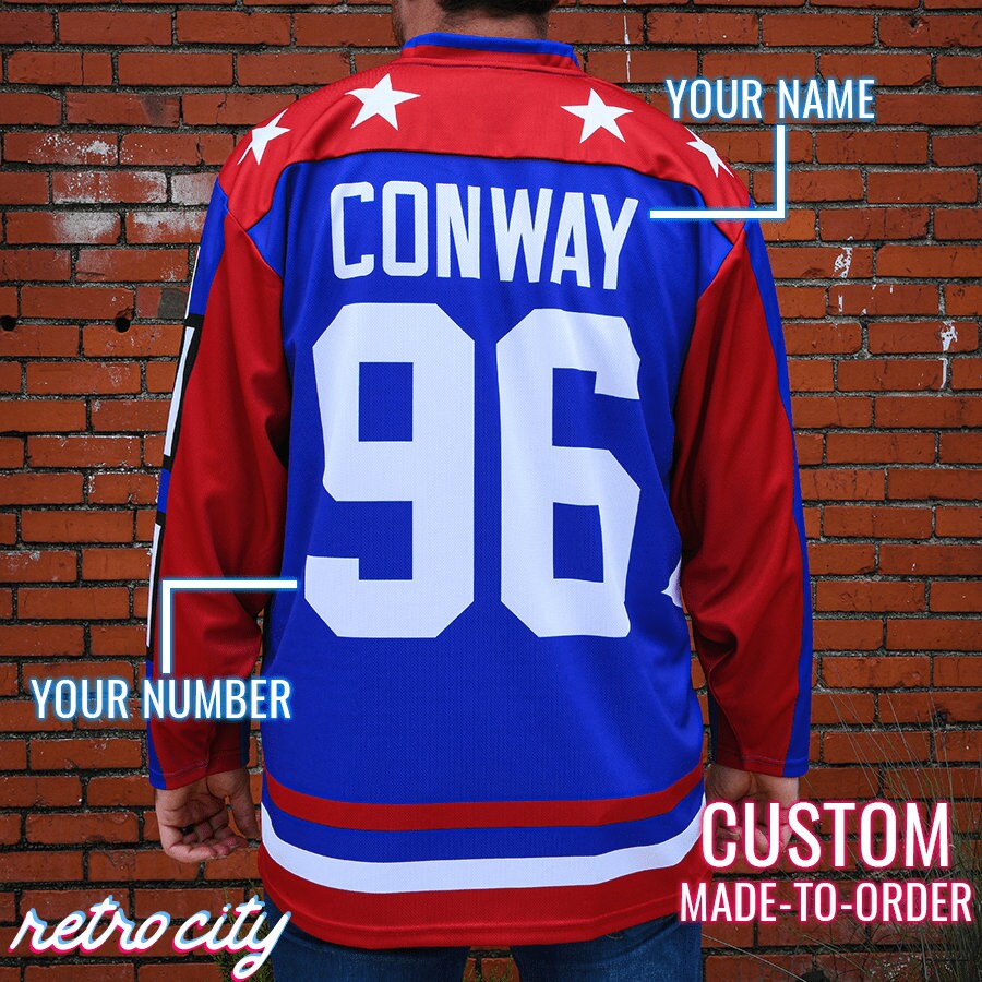 Team USA the Mighty Ducks Movie Custom Hockey Jersey CUSTOM Etsy UK