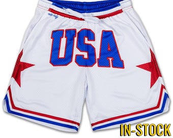 USA Hockey Miracle On Ice Retro Mesh Shorts *IN-STOCK*