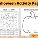 Halloween Kids Activity Pages Printable Halloween Printable - Etsy UK