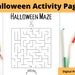 Halloween Kids Activity Pages Printable Halloween Printable - Etsy UK