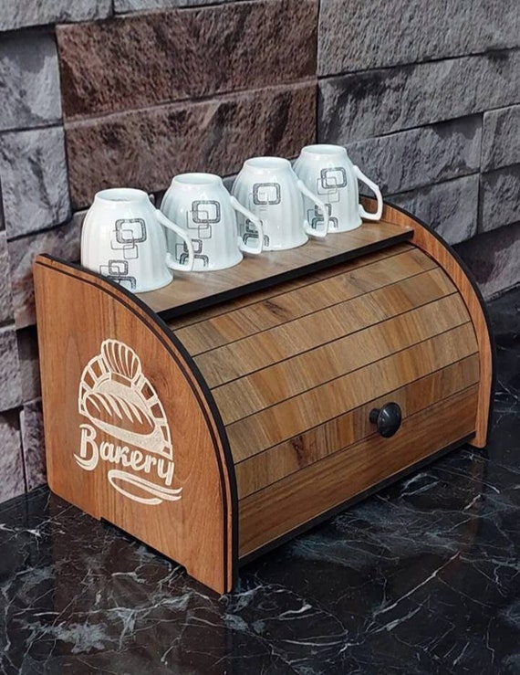 Handmade Bread Box Decorative Bread Box Napkin Holder Etsy