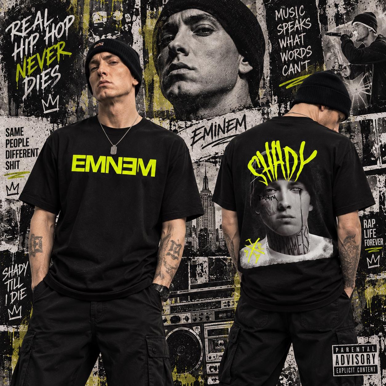 Eminem Long Sleeve Shirt - Etsy