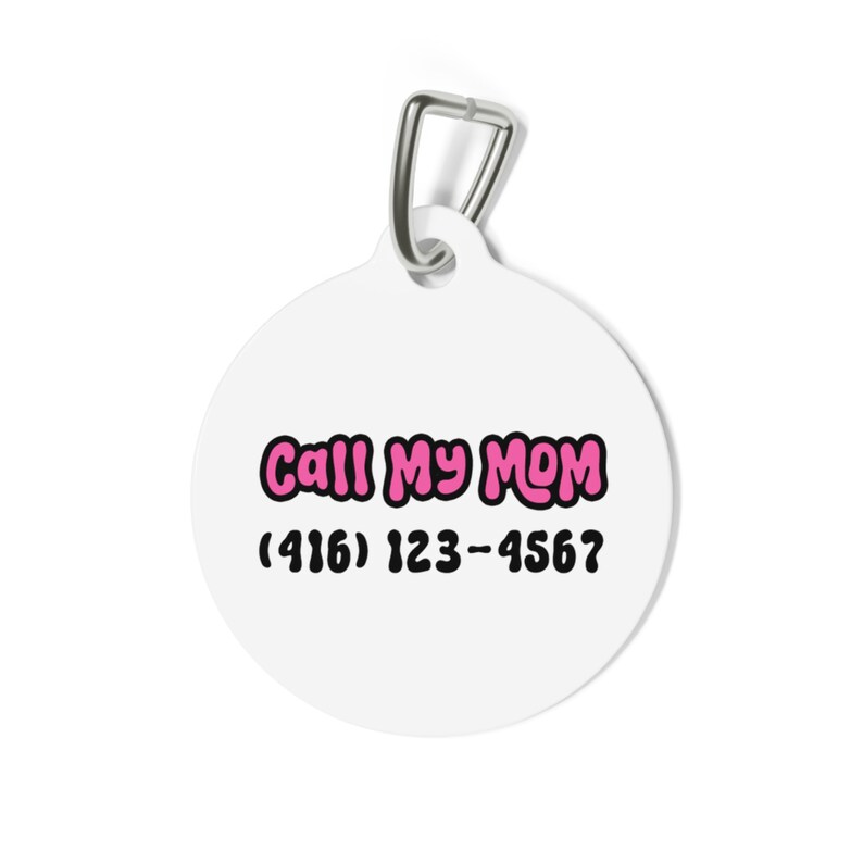 That Bitch - retro hondenpenning, grappig hondenpenning, gepersonaliseerde PET-ID-tags, schattig huisdierpenning afbeelding 2