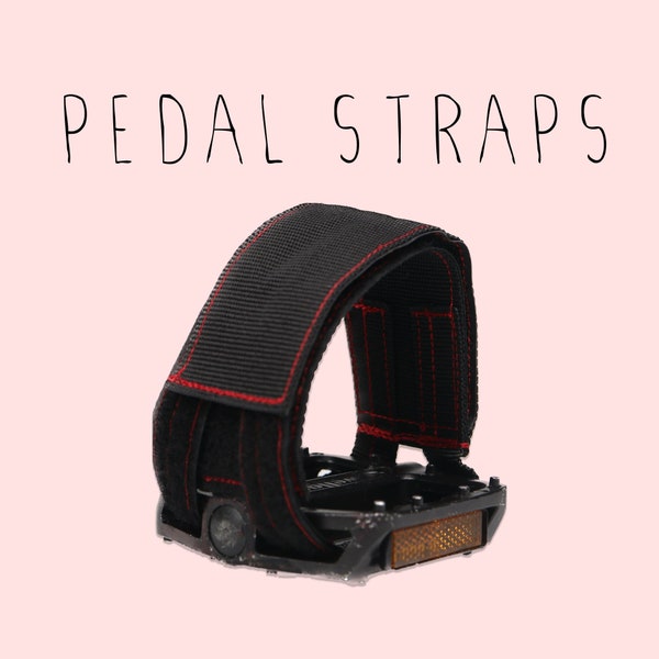 Fixed gear / Fixie / Bicycle pedal straps