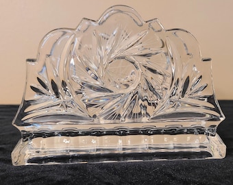 Zajecar 24% Lead Crystal Napkin Holder