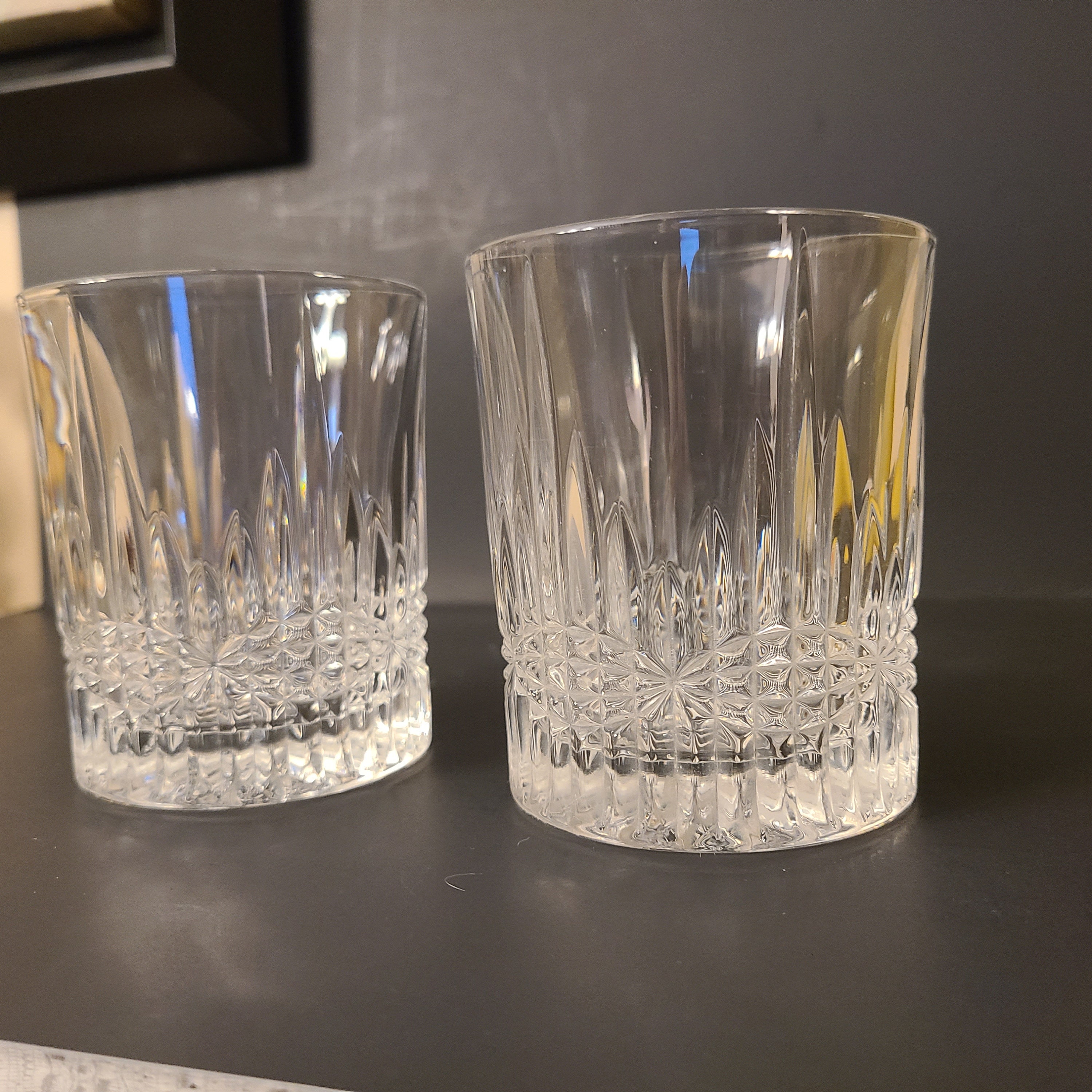 BOHEMIA LEAD CRYSTAL GLASS 花瓶 Crystal Glass Vase Bohemia Czech Republic 24% Lead Crystal