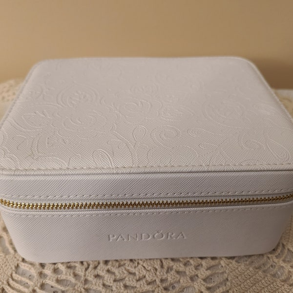 Pandora Jewelry and Storage Charms Trinkets Keepsakes Travel Box