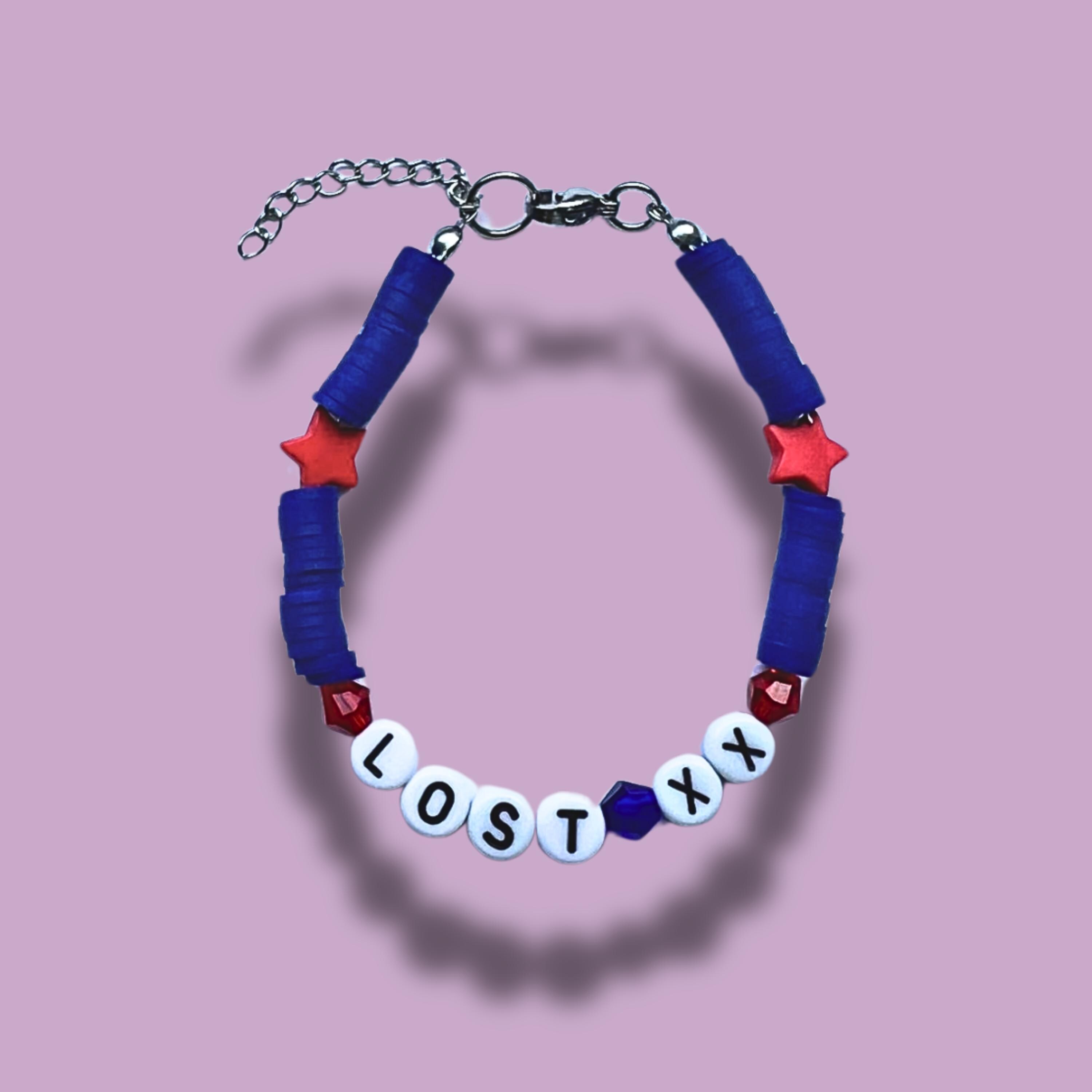 Machine Gun Kelly Inspired Lost XX Beaded Bracelet – Y2K Emo
