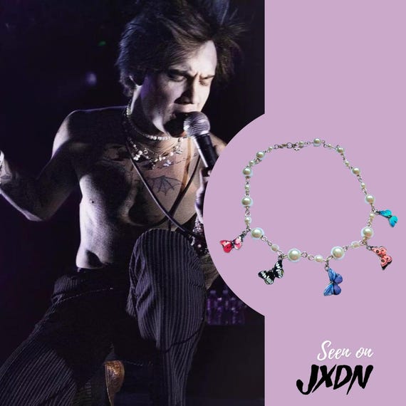 MGK Pearl Punk Men's Necklace | Wild Cherry Jewelry