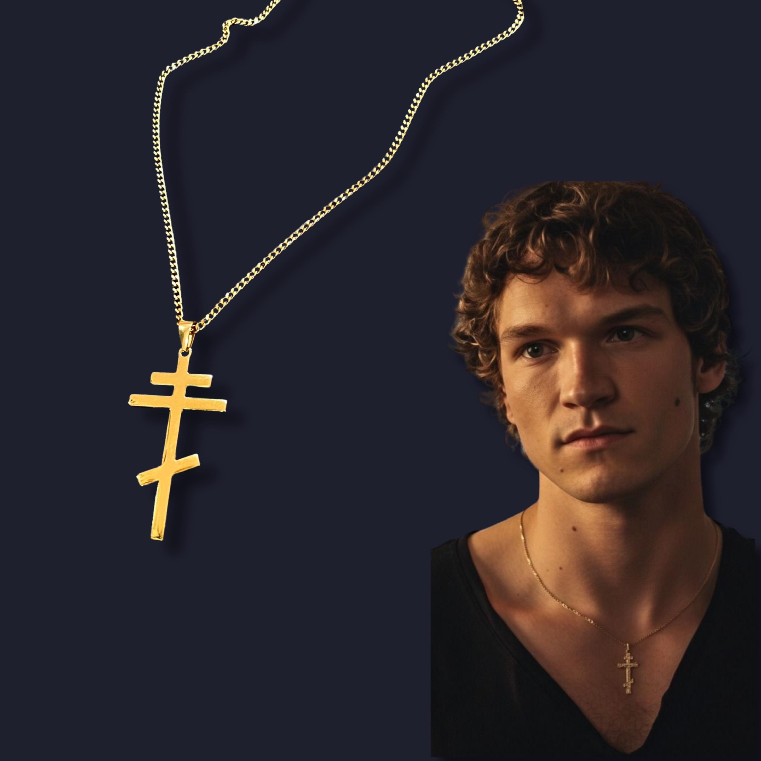 Russian Othodox Cross Necklace | HR Inspired Necklace | Ilya