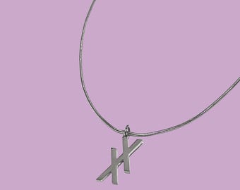 Machine Gun Kelly Inspired Pearl Necklace | MGK XX Chain Unisex