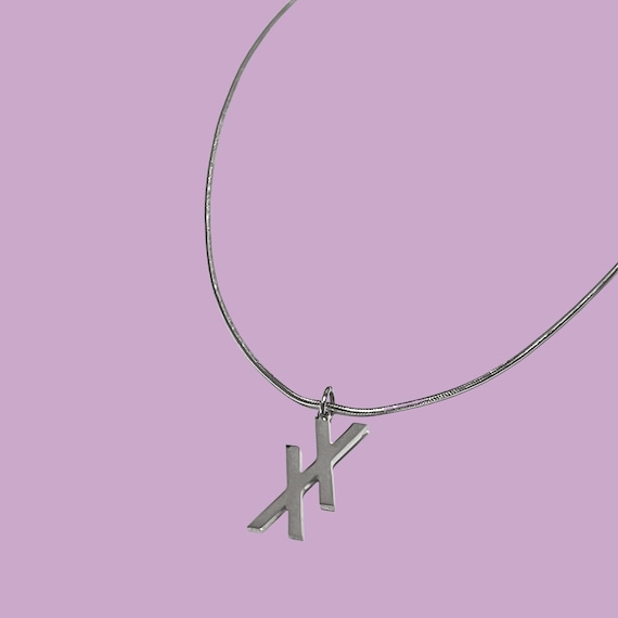 Machine Gun Kelly Inspired Pearl Necklace | MGK XX Chain Unisex