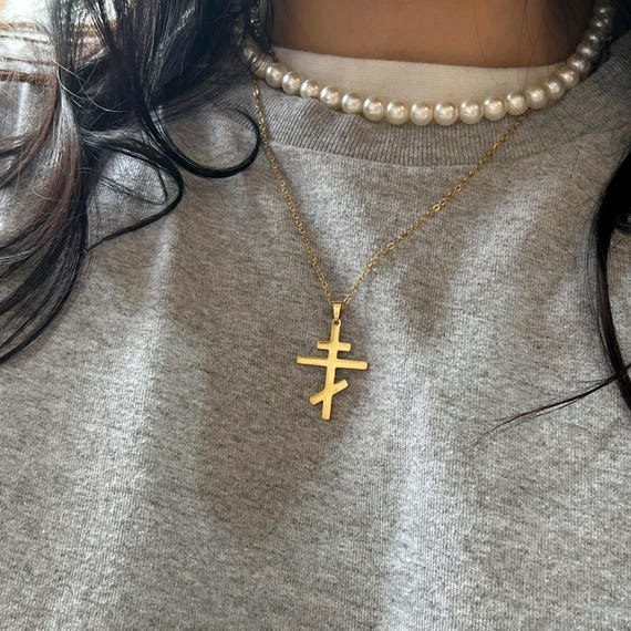Russian Othodox Cross Necklace | HR Inspired Necklace | Ilya