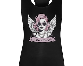 Urban Angel Co Women's Recycled Seamless '3D Fit' Vest active wear