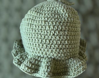 Festival Sprout Crochet Bucket Hat