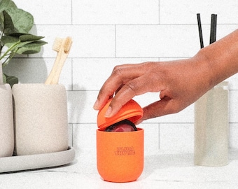 Menstrual Cup or Disc Case / Microwave Sterilizing Storage Cleaning / Hygienic
