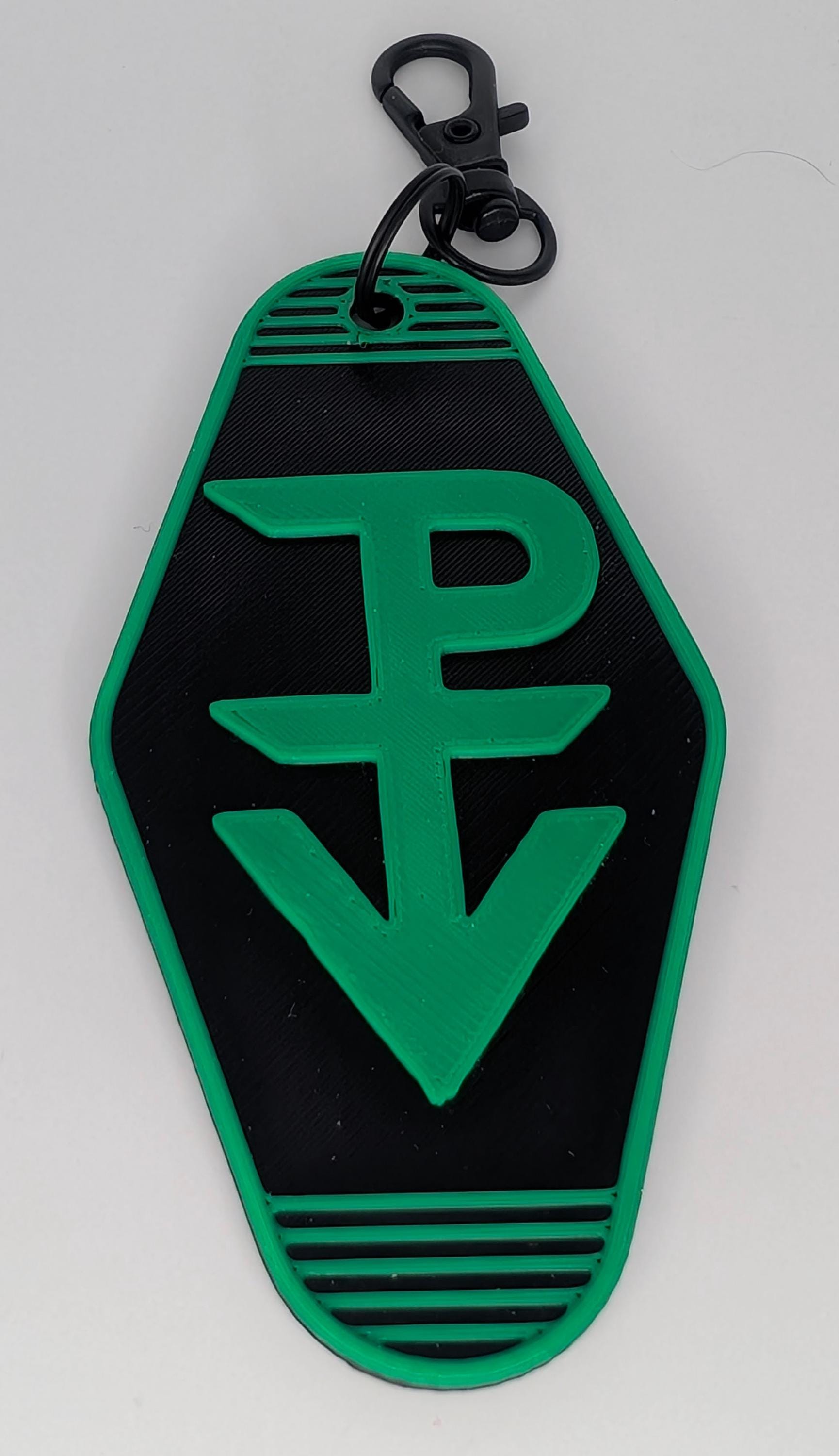 PTV にインスパイアされたホテルキーチェーン 3D プリント - Etsy 日本, image size:1730x3000