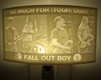 FOB So Much For Tourdust Lithophane-nachtlampje 3D-geprint