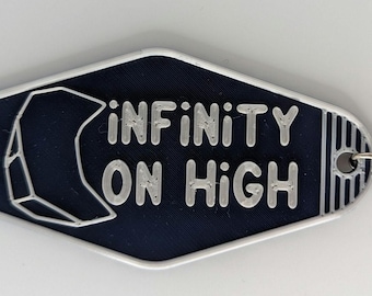 FOB Infinity On High geïnspireerde hotelsleutelhanger 3D-print