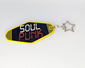 Chaveiro de hotel Soul Punk inspirado em Patrick Stump com impressão 3D