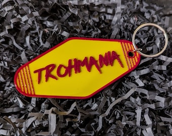 Joe Trohman Trohmania-sleutelhanger in hotelstijl 3D-afdruk