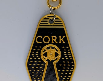 FOB Cork Tree Inspired hotel keychain 3D Print