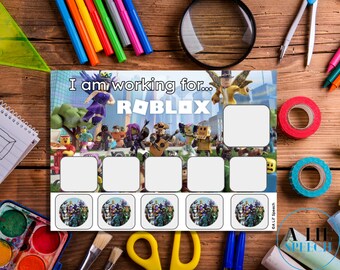 Roblox behavior chart | Etsy.de