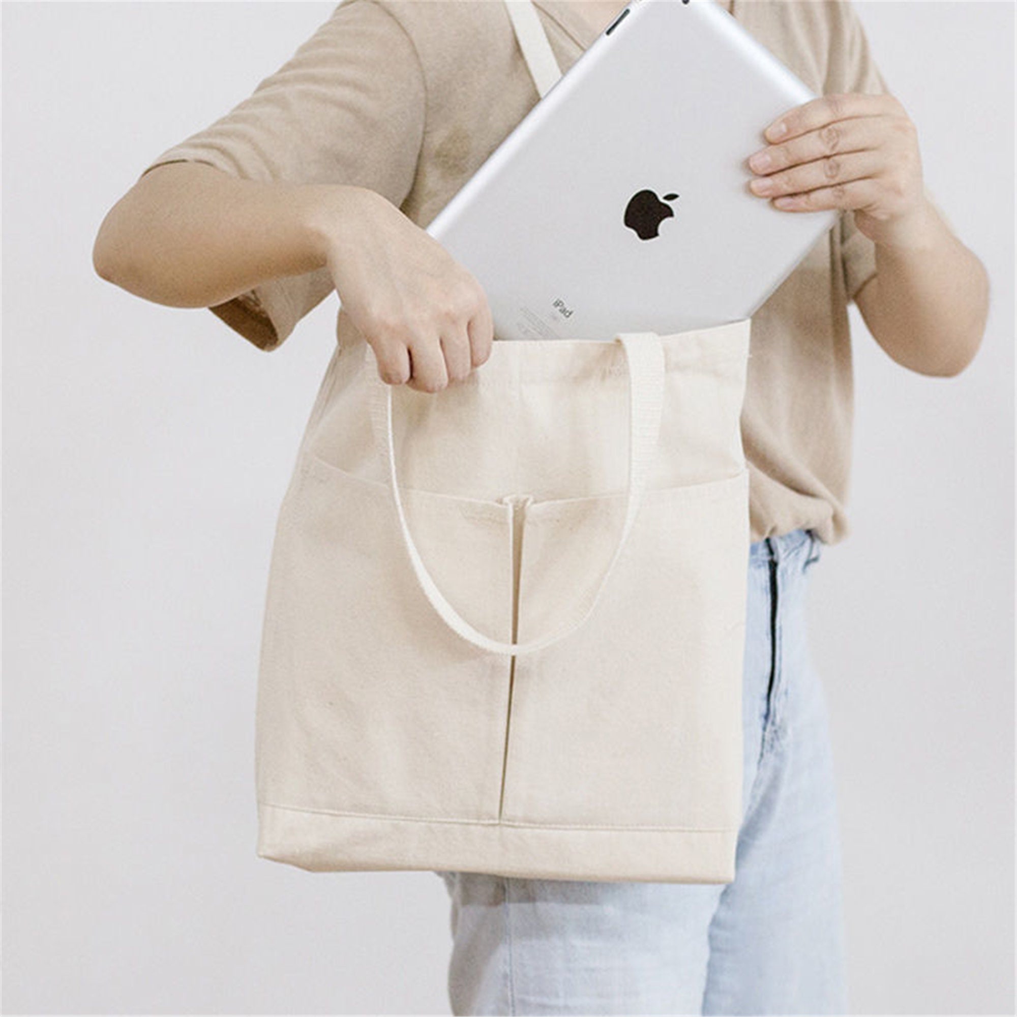 Waxed Canvas Tote, Everyday Tote Bag | Mayko Bags