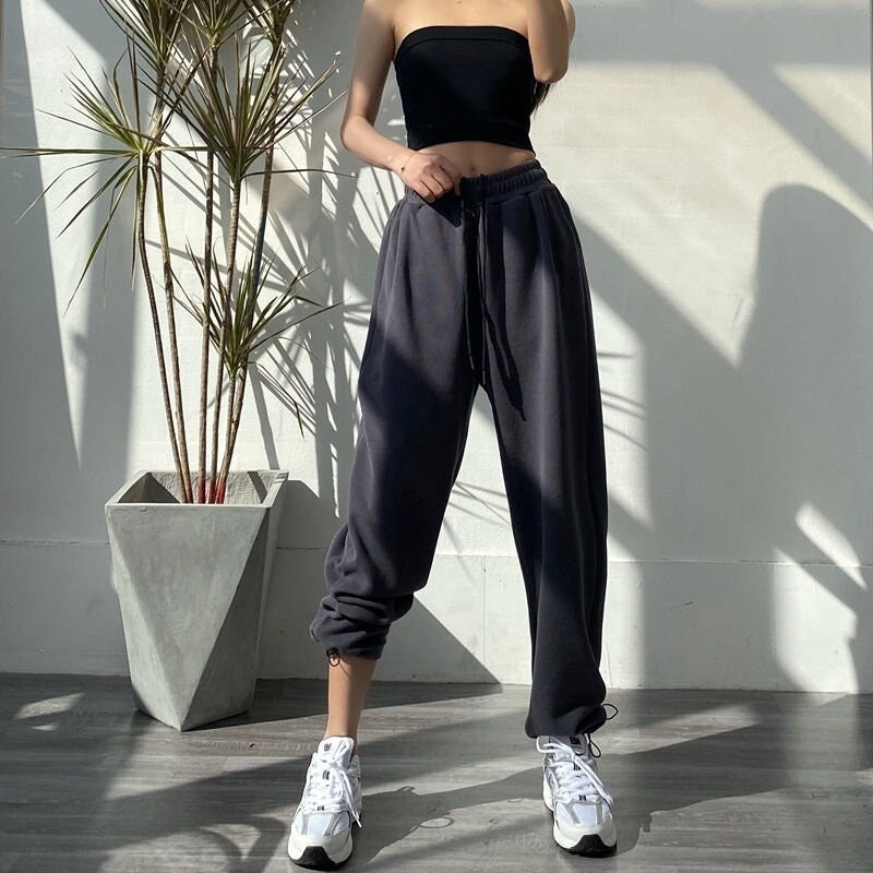 WOMEN FASHION Trousers Tracksuit and joggers Baggy C&A tracksuit and joggers discount 93% Black L 