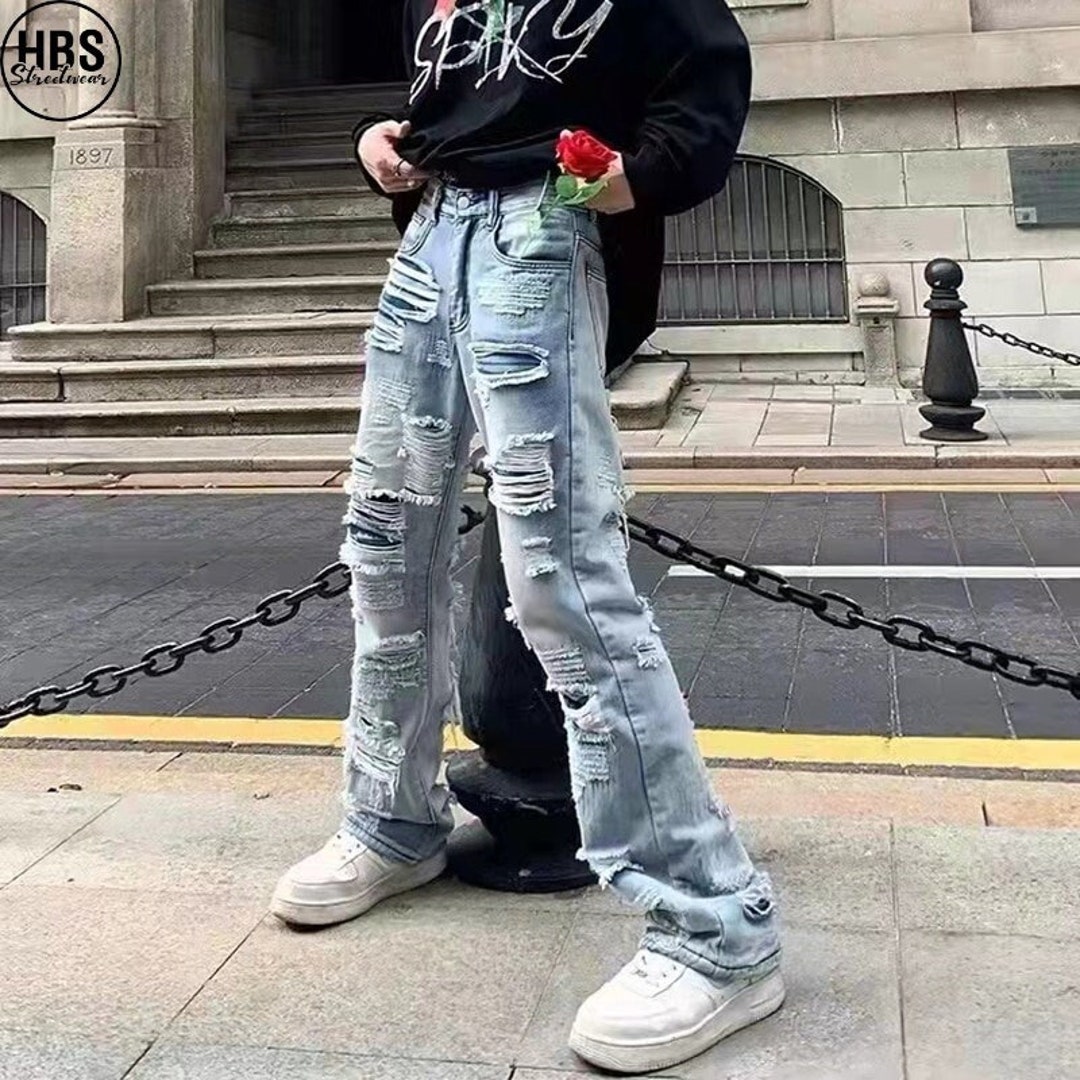 retro casual jeans