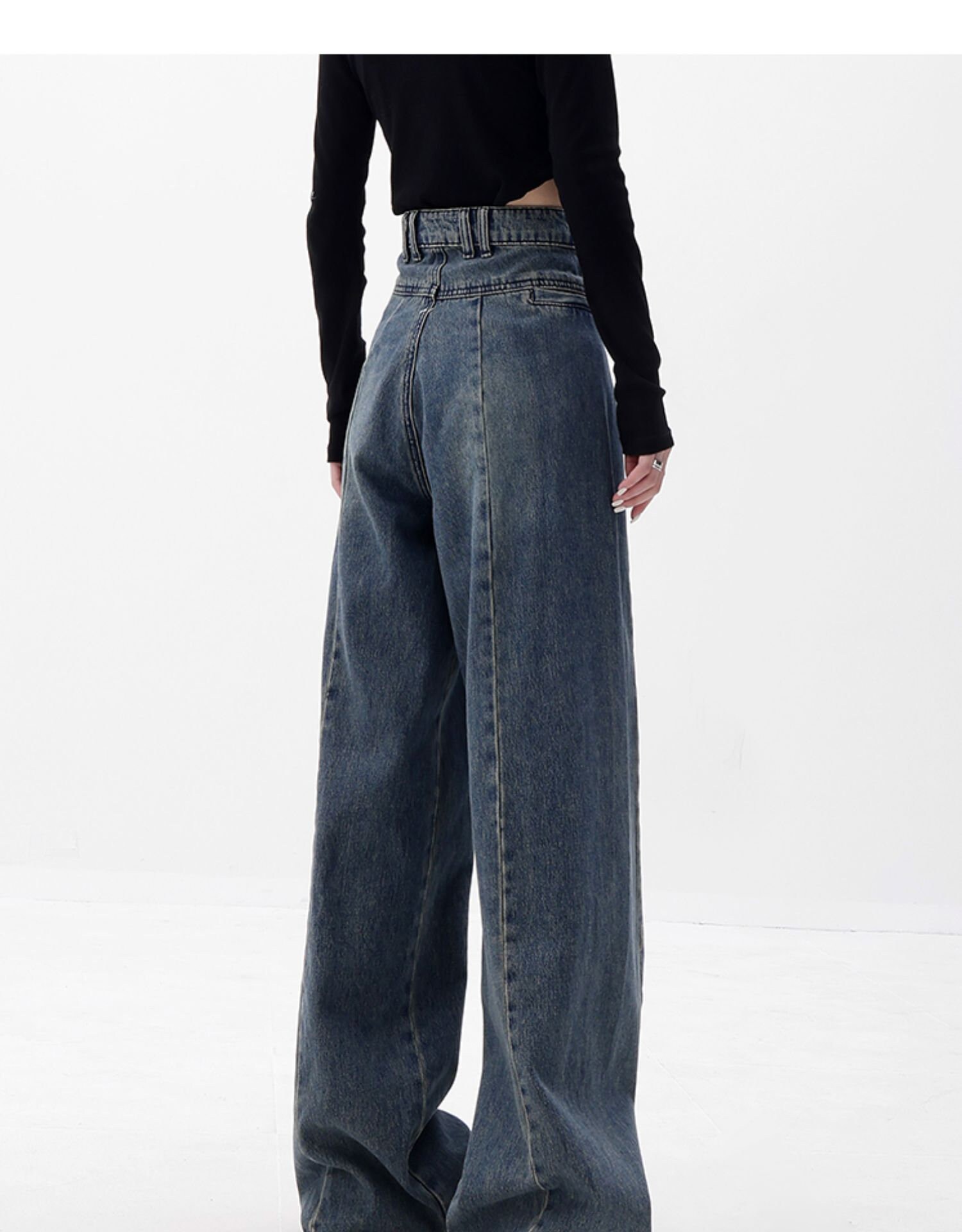 Vintage High Waist Oversized Baggy Jeans Baggy Jeans Women - Etsy
