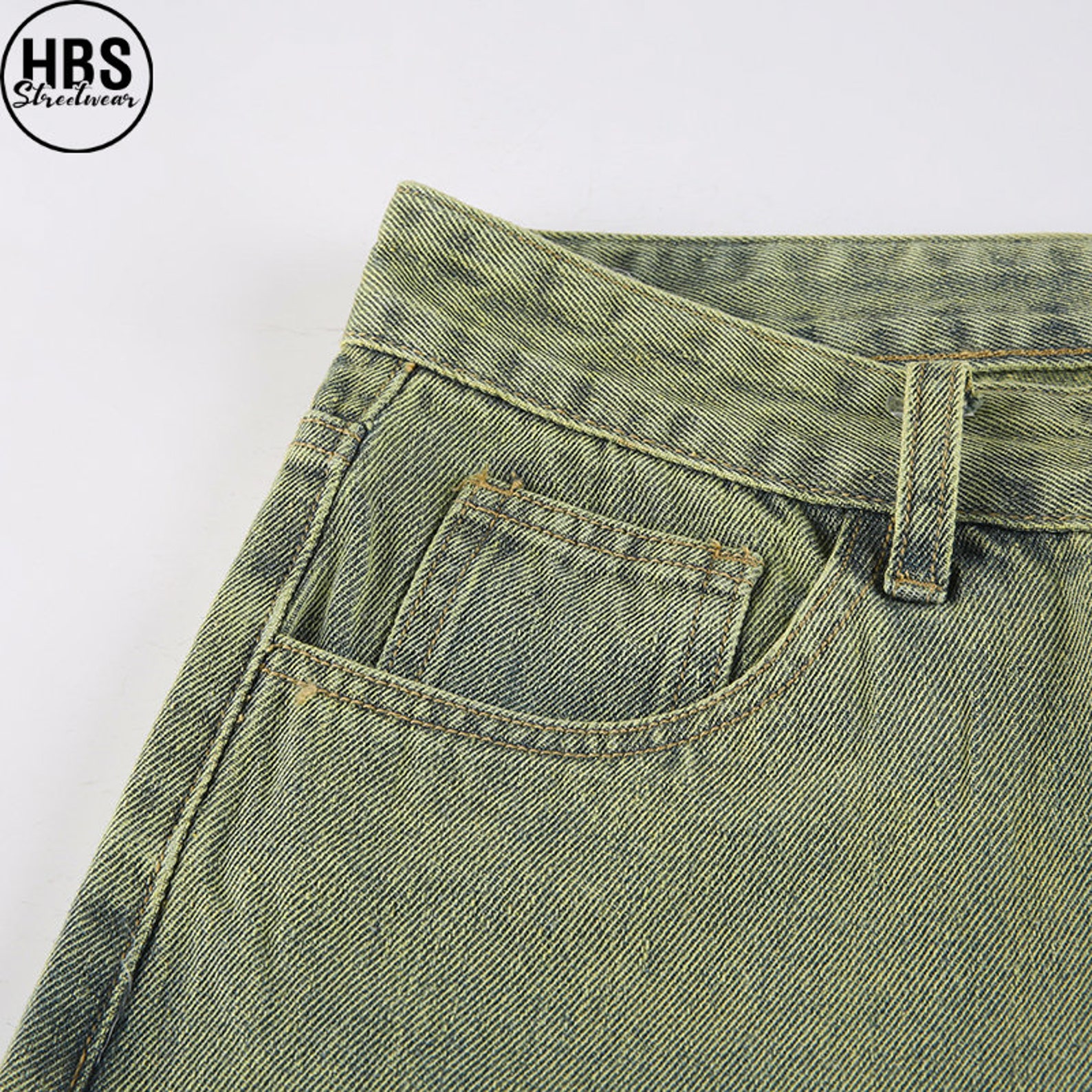 Forest Green Fairycore Baggy Jeans retro Jeans 90s Jeans Etsy UK