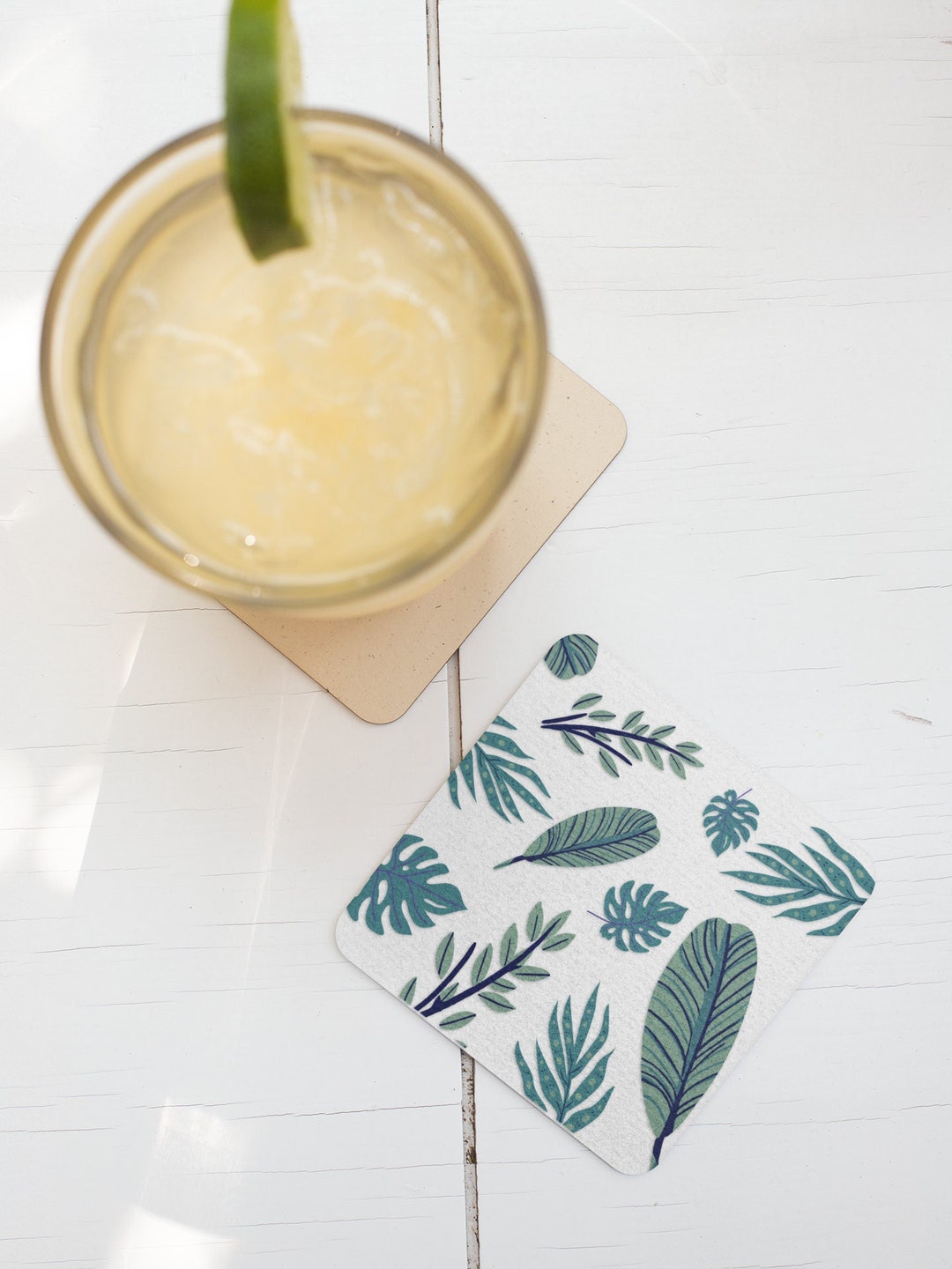 Return Coaster Cork-back Coaster - Etsy