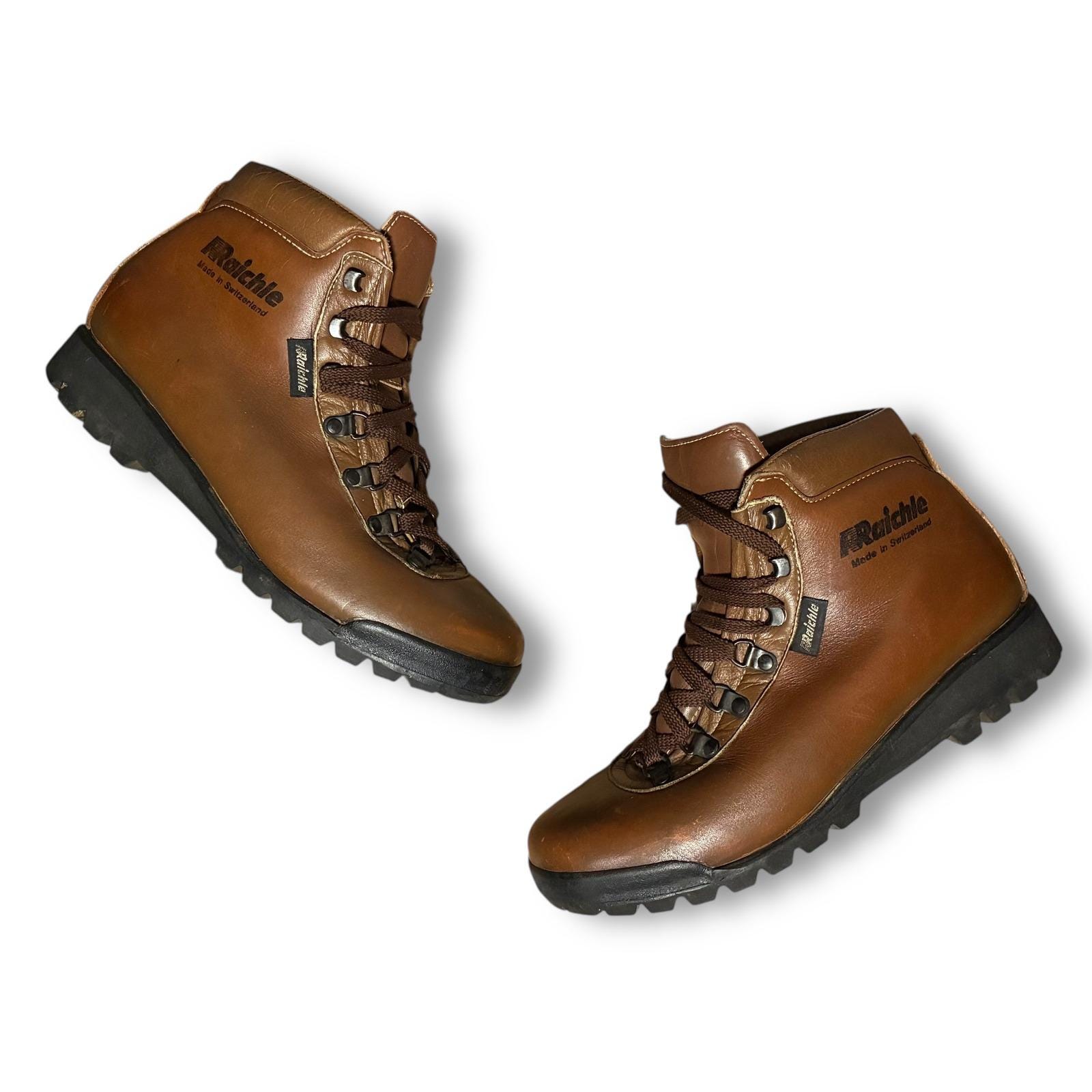 Bottes de randonnée en cuir (daim) RRaichle pour femmes - Taille 8 - France